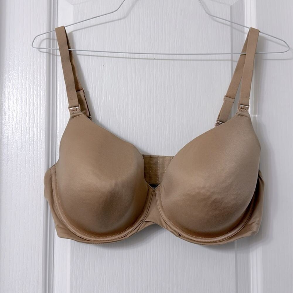 Auden Nursing underwire T-shirt bra tan 40 DD